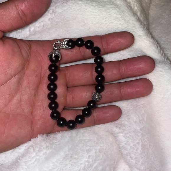 David Yurman Spiritual beads bracelet in sterling silver with black onyx - Picture 6 of 6